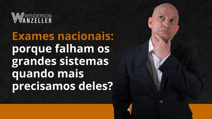 Wenderson Wanzeller analisa a resiliência de grandes sistemas.