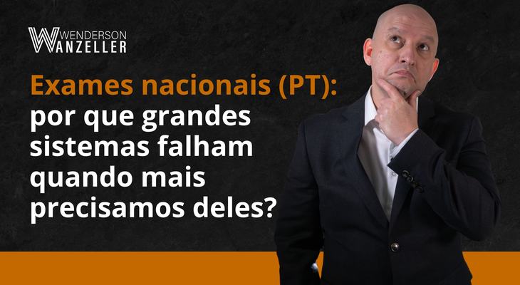 Wenderson Wanzeller analisa a resiliência de grandes sistemas.