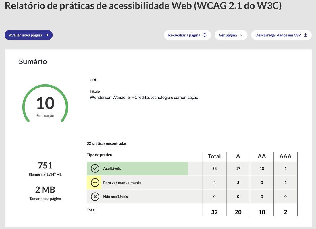 Evidência AccessMonitor 10 - página inicial - 25 junho 2026