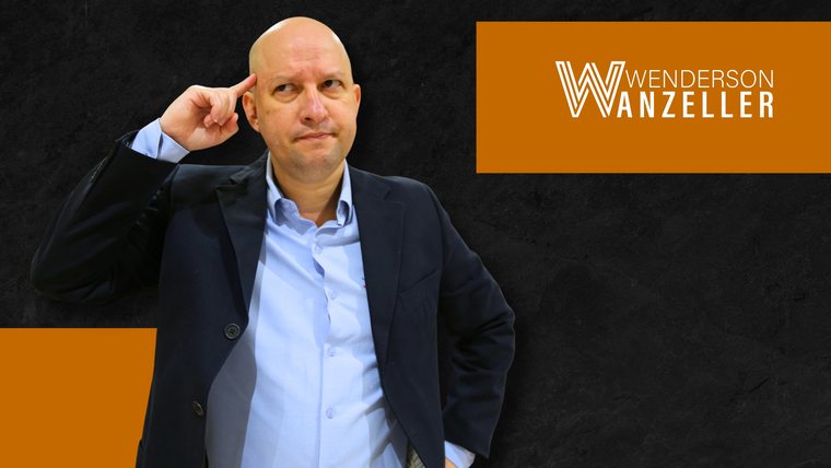 Wenderson Wanzeller perante o desafio de transformar pensamento em execução.